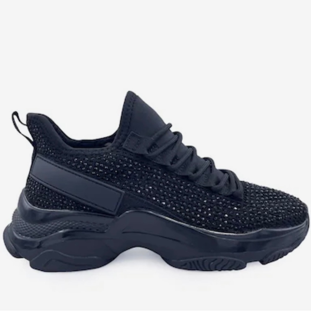 Black Sparkle Shoes